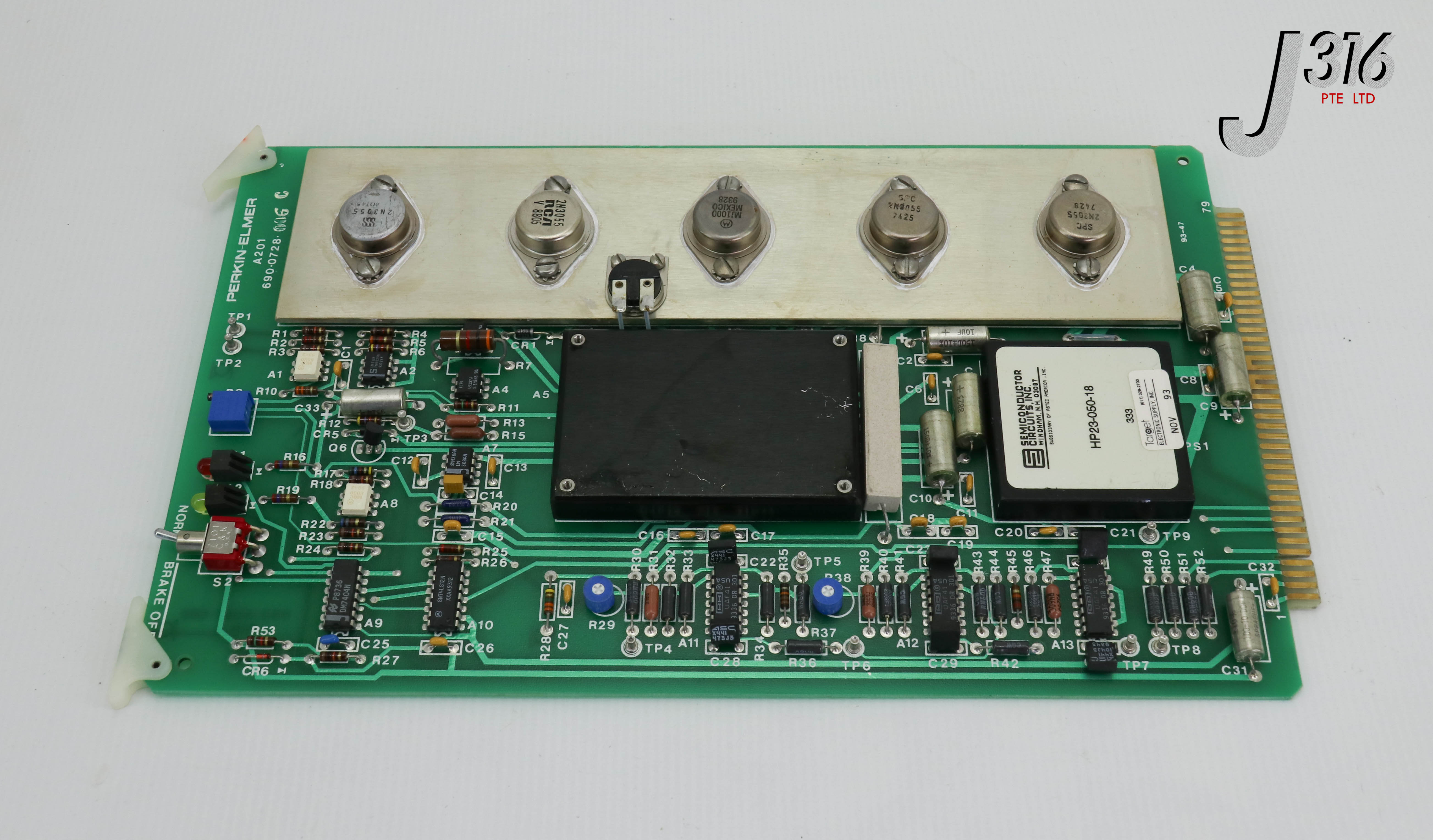 23092 PERKIN ELMER PCB ASSY, A201 690.0728.006 | eBay